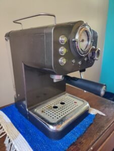 TEST Máquina de café expresso look retro / vintage – ¡Ideal para hacer los mejores cafés!